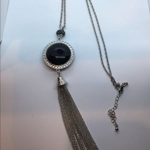 Long Custom Silver Necklace